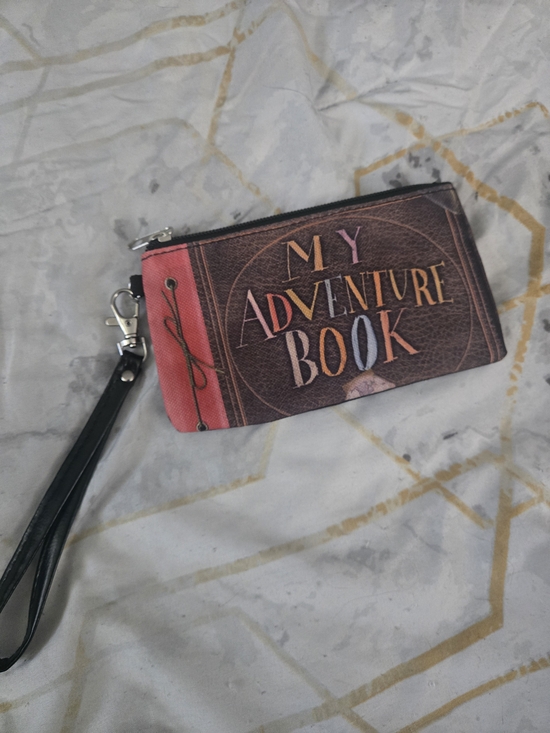 Disney Handbags - Disney Pixar Up 'My Adventure Book' Zip Wristlet